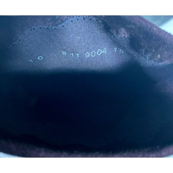 Robert Clergerie Paris Purple Plum Suede Ankle Boots Pull On Stretch Size 10 - Picture 6 of 8